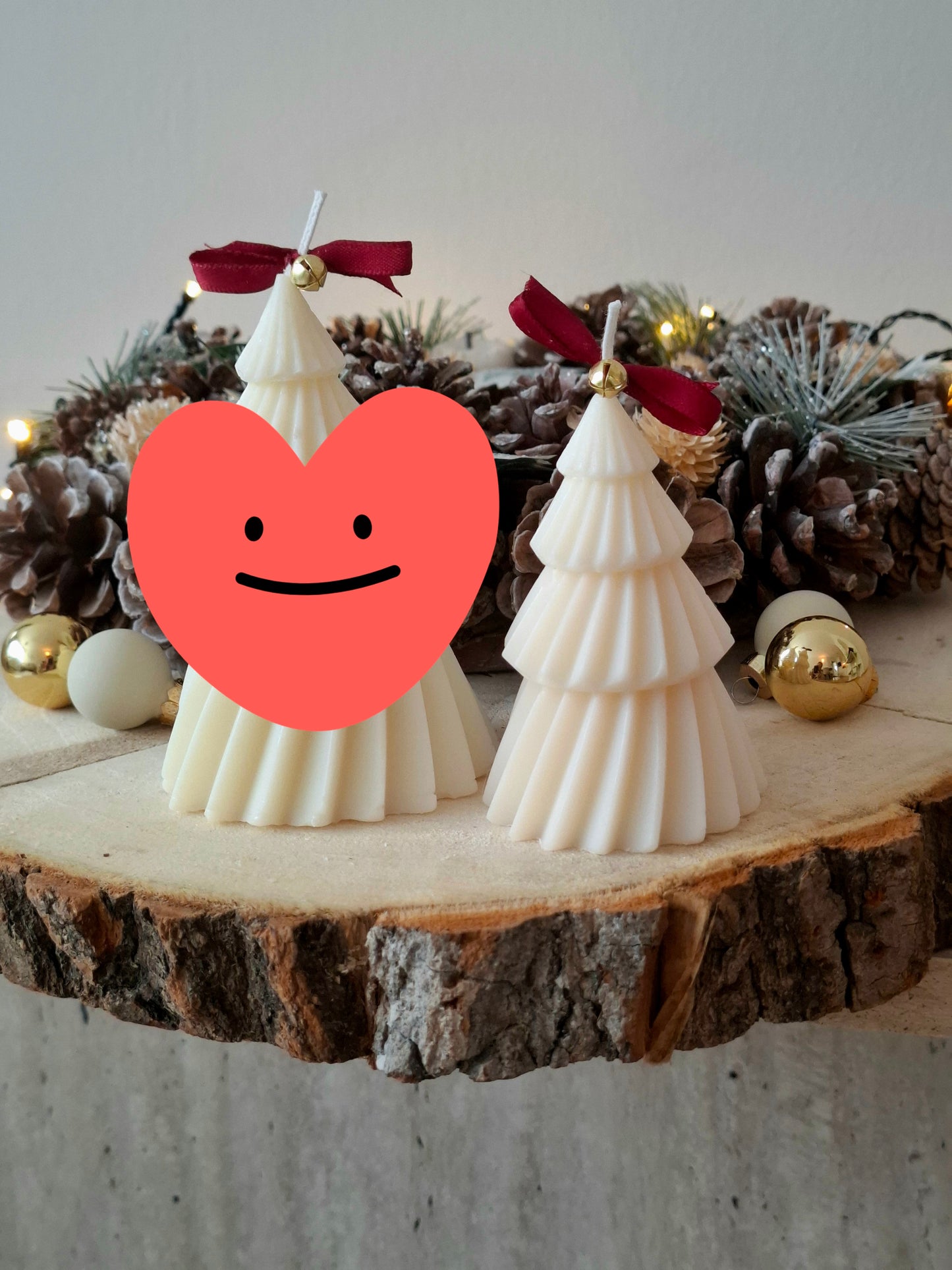 'Christmas tree' kaars S|M