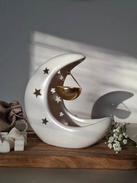 'White Moon' waxbrander