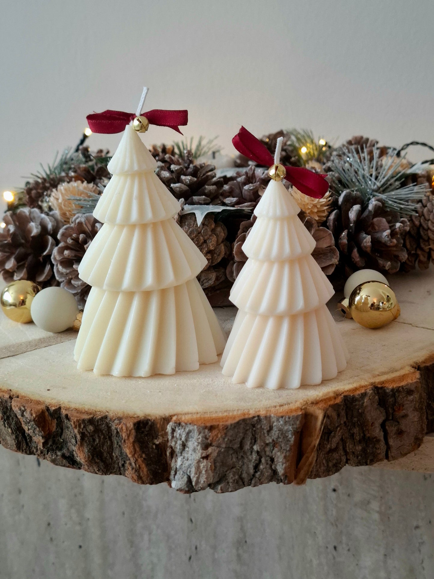 'Christmas tree' kaars S|M