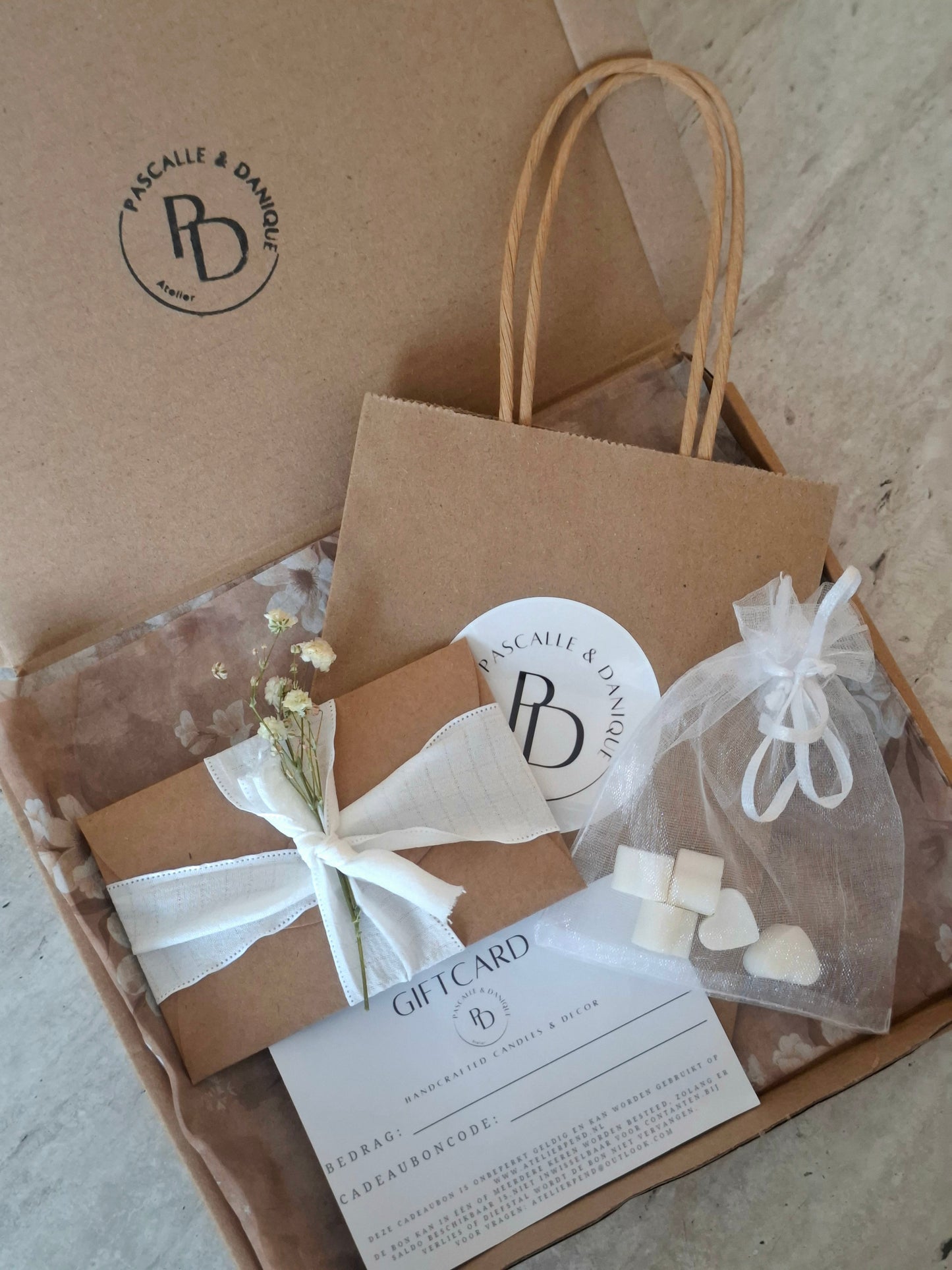 Cadeaubon met luxe verpakking