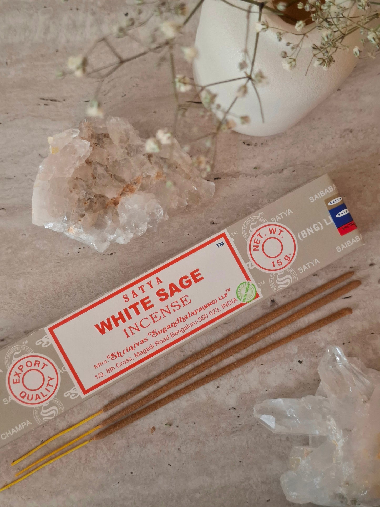 'Satya White Sage' wierook