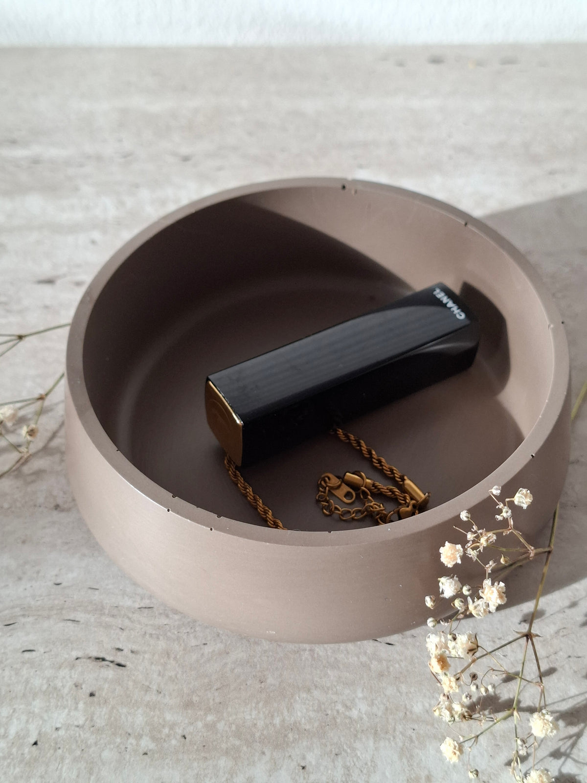 'Amiva' deco dark taupe